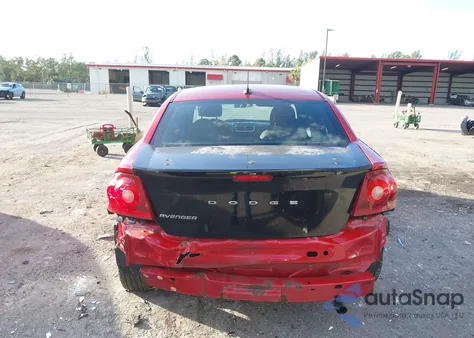 2012 Dodge Avenger Sxt from USA, damaged, VIN 1C3CDZCB5CN290699